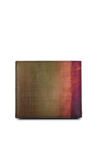 Paul Smith Multicolor Leather Bi Fold Wallet Mitchell Stores