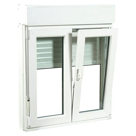 Solid Elements Ventana De PVC 2 Hojas Practicable Oscilobatiente 100 X