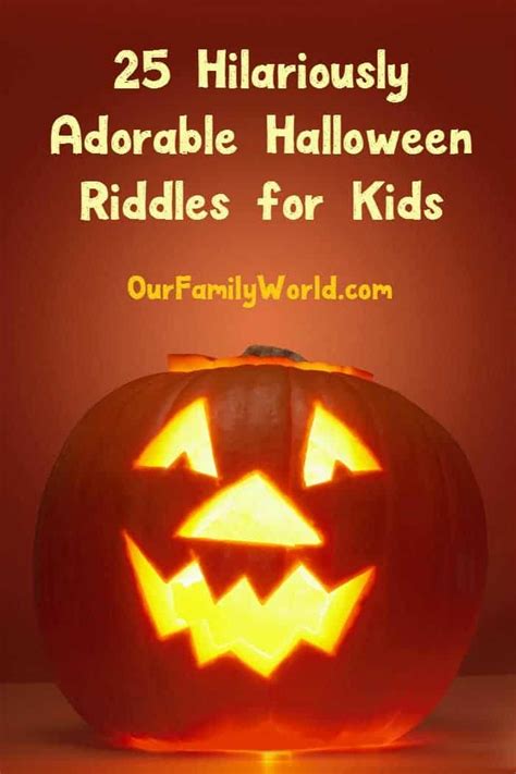 25 Hilariously Adorable Halloween Riddles for Kids in Dec 2023 ...