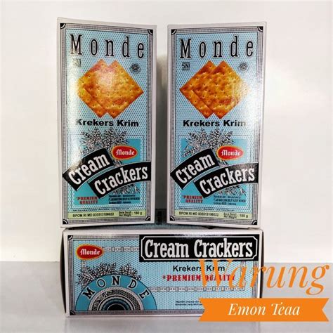 Jual Monde Cream Crackers Blue 180 Gr Di Lapak AnNa SeReNa Bukalapak