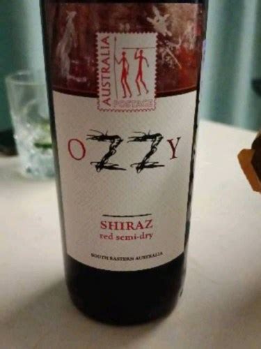 Salena Estate Ozzy Shiraz Red Semi Sweet Vivino US