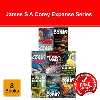 James S A Corey Expanse Series 8 Books Collection Set NEW Pack ...