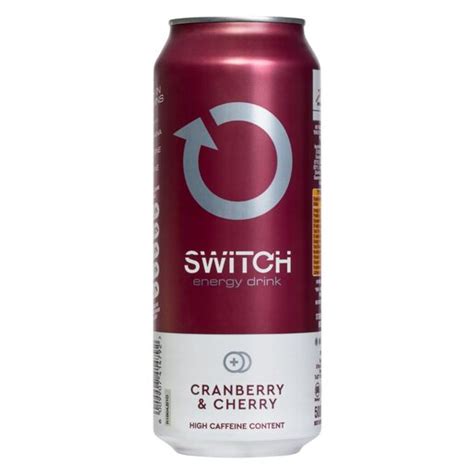 Switch Cranberry And Cherry Energy Drink 500ml Pnp