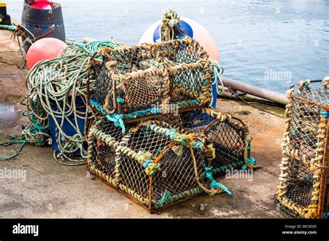 Old Lobster Pots Hi Res Stock Photography And Images Alamy