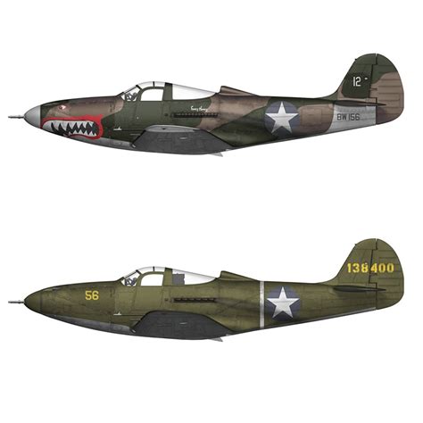 1 72 Cactus Air Force Deluxe Set F4F 4 Wildcat And P 400 P 39D