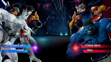 Strider Hiryu Venom Vs Strider Hiryu Blue Hulk Hardest AI