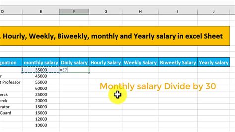 How To Calculate Wages In Excel