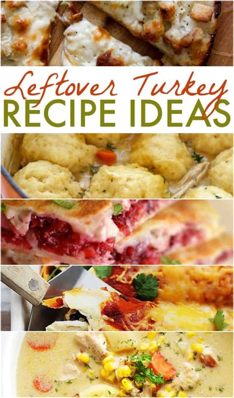 Leftover Turkey Recipe Ideas