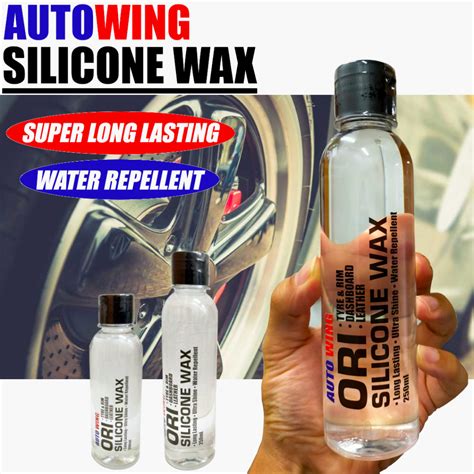 Auto Wing Car Silicone Wax Polish Tayar Tire Tyre Shine Dashboard