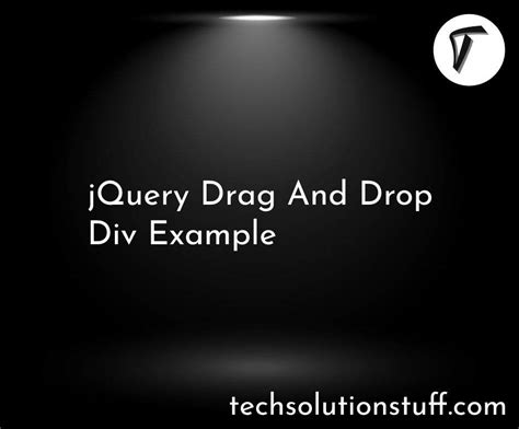 Jquery Drag And Drop Div Example