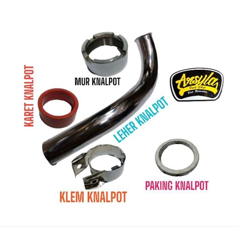 Jual Mur Leher Klem Knalpot Suzuki A100 Sambungan Leher Knalpot Detail