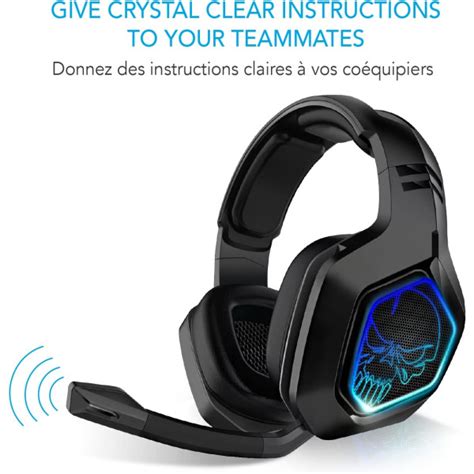 Casque Gaming Sans Fil Rgb Compatible Ps5 Ps4 Switch And Pc Casque