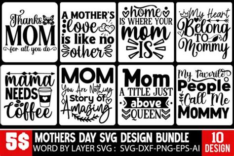 Mothers Day Svg Bundle Mom Svg Bundle Graphic By Lima Creative · Creative Fabrica