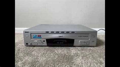 RCA RP8078 5 Compact Disc CD Player Changer YouTube