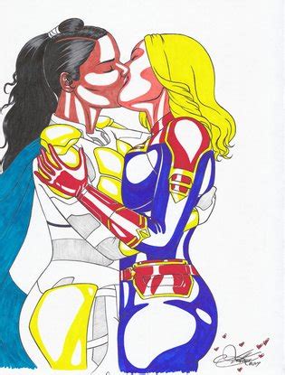 Captain Marvel Lesbian Porn Luscious Hentai Manga Porn