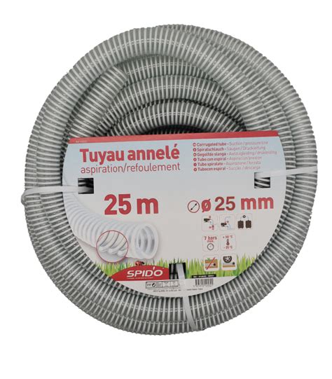 Tuyau PVC armé souple à spirales Produits pompes Spido