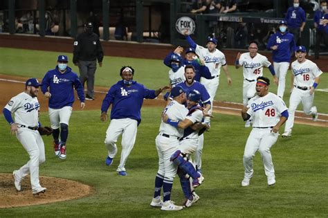 Mlb Dodgers Win First World Series Title Since 1988 The Mainichi