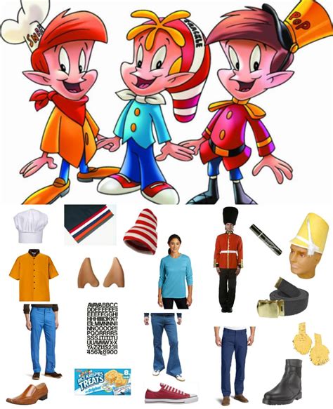 Snap, Crackle, and Pop Costume Guide for Cosplay & Halloween