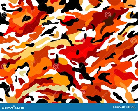 Bright Camouflage Pattern With Honeycomb Pixels Cartoon Vector