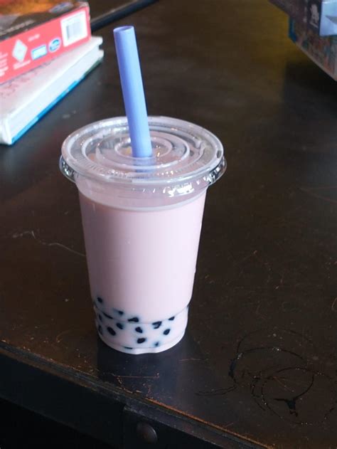 Review Good Luck And Good Times Tea House Rose Boba Milk Tea The