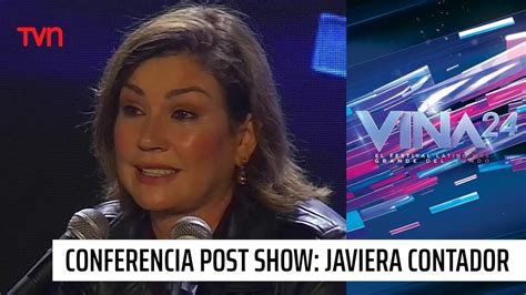 Javiera Contador Por Su Show En Vi A Siento Que Estamos En Un