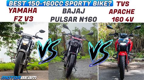 Bajaj Pulsar N Vs Yamaha Fz V Vs Tvs Apache Rtr V Comparison