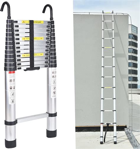 Multi Purpose Ladder M Aluminium Telescopic India Ubuy