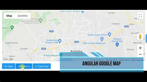 How To Integrate Google Map In Angular Angular Google Maps 2021 YouTube