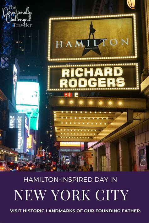 Hamilton S New York City A One Day Itinerary