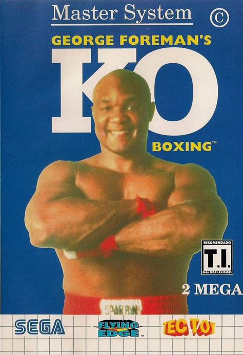 George Foreman S Ko Boxing Boxarts For Sega Master System The Video Games Museum