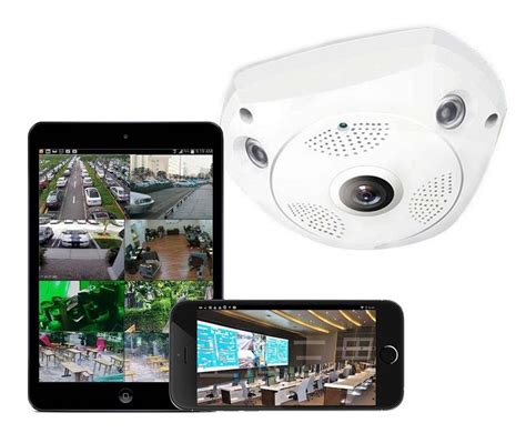 360 Graden Panoramische Wifi Camera Met Hd Beeld En Bewegingsdetectie