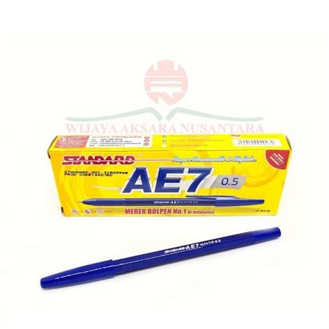 Pulpen Standard Ae Biru