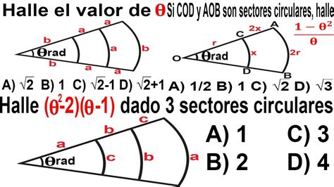 Longitud De Arco Problemas Resueltos Trigonometria Intermedio Avanzado