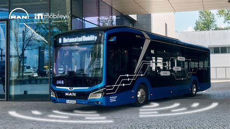 MAN Truck Bus se úne con Mobileye para el desarrollo de autobuses