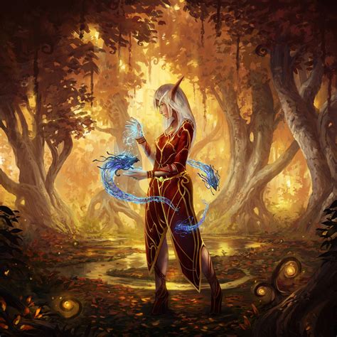 Blood Elf By Jjcanvas On Deviantart