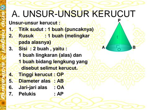 Solution 3 Bgn Ruang Lp Kerucut Studypool