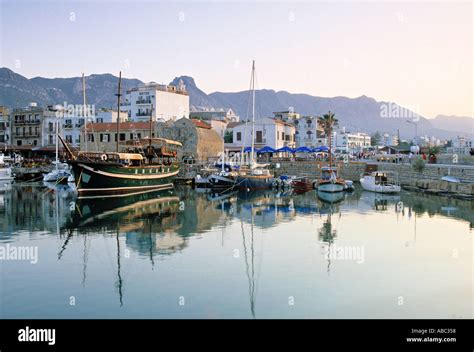 Kyrenia Harbour, Kyrenia, Northern Cyprus Stock Photo - Alamy