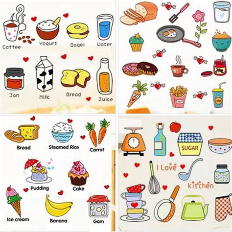 30 Trend Terbaru Gambar Stiker Makanan Lucu Aneka Stiker Keren