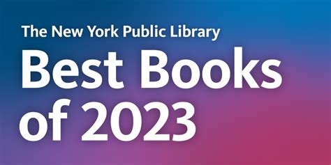 The New York Public Library: Best Books of 2023 | The New York Public ...