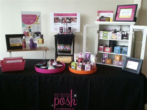 My Perfectly Posh Vendor Booth Perfectly Posh Display