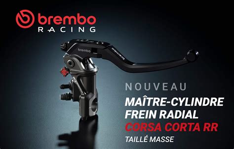 BREMBO MAÎTRE CYLINDRE FREIN CORSA CORTA RR SEMC PRO Univers Moto