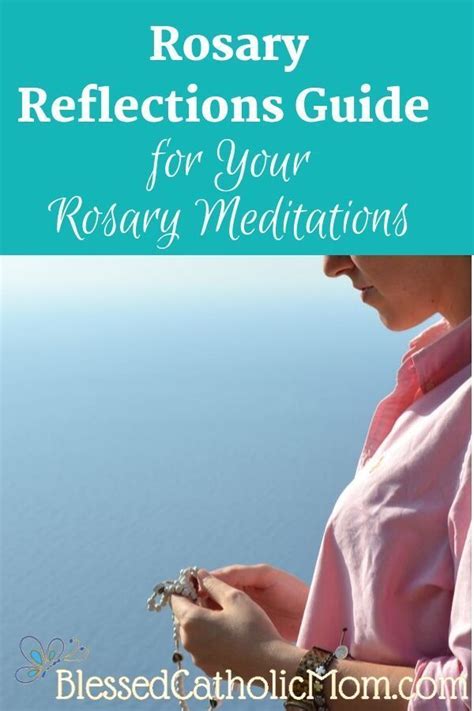 Rosary reflections guide for your rosary meditations – Artofit