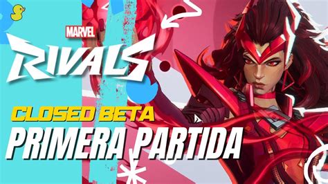 Marvel Rivals Chegou E Tá Incrível Primeira Partida Wanda Gameplay