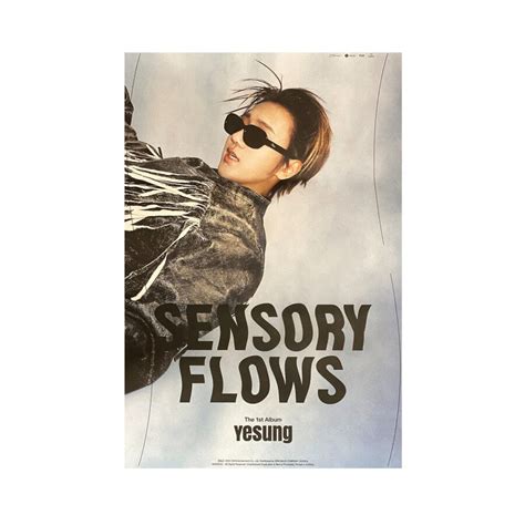 Poster Yesung Sensory Flows Day Posters Shop Neoe Kpop Shop