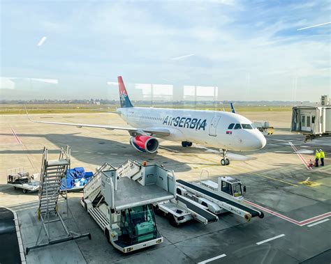 Review Of Air Serbia Flight From Belgrad To London In Economy