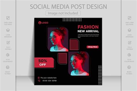 Moderne Dynamische Instagram Facebook Post Und Social Media Web Banner