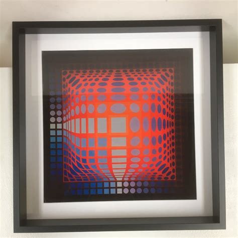 De Spot Vintage Design Various Victor Vasarely Photo Print Koska