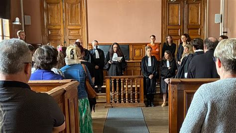 Une Minute De Silence Au Tribunal De Bergerac Apr S Le D C S D Une