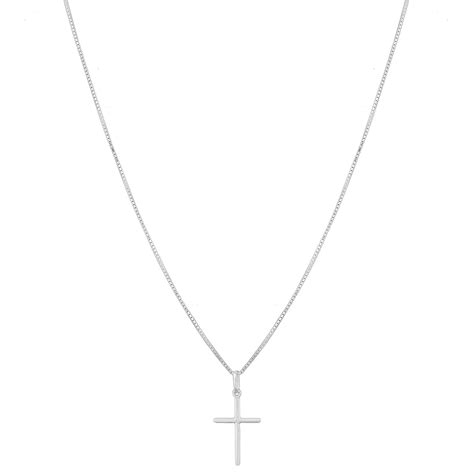 Cord O Corrente Masculina Veneziana Cm Pingente Cruz Crucifixo De