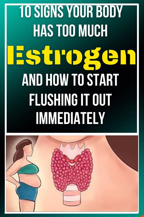 Signs Your Body Has Too Much Estrogen And How To Start Flushing It